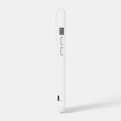 First Coffee Then Meow – Funny Cat Coffee Lover iPhone Hoesje (Linkerkant)