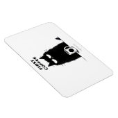 First Coffee Then Meow – Funny Cat Coffee Lover Magneet (Rechterzijde)