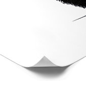 First Coffee Then Meow – Funny Cat Coffee Lover Poster (Hoek)