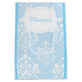 First Commune African American Boy Bedankt Medium Cadeauzakje (Achterkant)