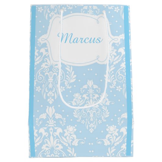 First Commune African American Boy Bedankt Medium Cadeauzakje (Achterkant)