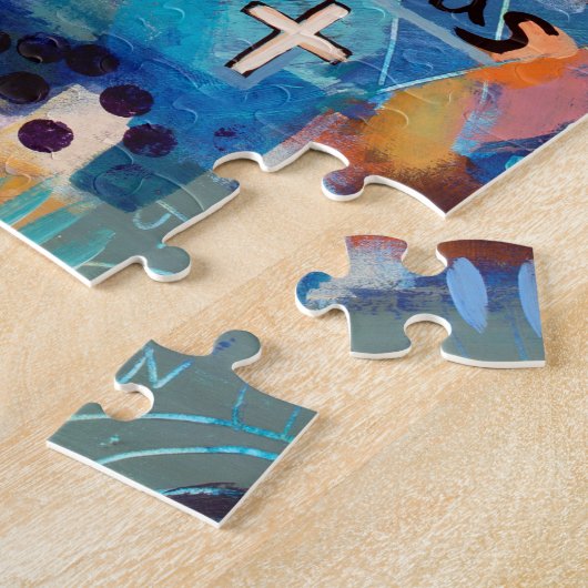 First Communion Boy Gift Puzzle Legpuzzel (Zijkant)