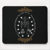 First Communion Catholic O Mary For Boy Girl Kids  Muismat (Voorkant)