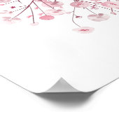 First Communion floral welcome Poster (Hoek)