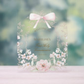 First Communion girl welcome Acryl Bord (Neutraal)