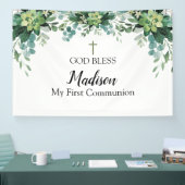 First Communion Greenery backdrop Spandoek (Beurs)