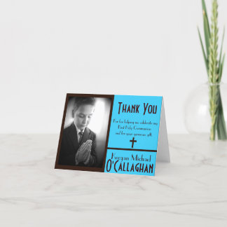 First Communion Thank you Card Bedankkaart