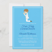 First Community Brunette Boy Blue Kaart (Voorkant)