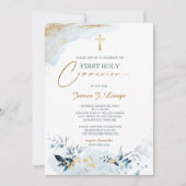 First Community Invitation Boy Kaart (Voorkant)