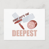 First Cut Deepest Briefkaart (Voorkant)
