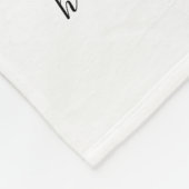 First Dance Song Tekst Jubileum Gift Geloften 2nd Fleece Deken (Hoek)