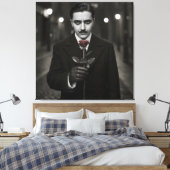 First Date, 1920 beroemd gemaakt door Natasha Us Canvas Afdruk (Insitu (Slaapkamer))