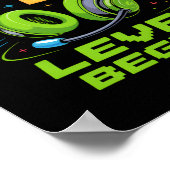 First Day Of 3rd Grade Level Begins Shirt Gamer Bo Poster (Hoek)