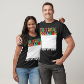 First day of College Sign My  Last Day of School T-shirt (Unisex)