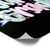 First Day Of Fourth Grade Floral Bundle For Teache Poster (Hoek)