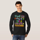 First Day Of Pre K Pray For My Teacher Kid Student T-shirt (Voorkant volledig)