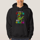 FIRST DAY OF SCHOOL Ready To Crush 3rd Grade KIDS  Hoodie (Voorkant)