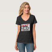 First Day of School Still Quarantined Back to Scho T-shirt (Voorkant volledig)