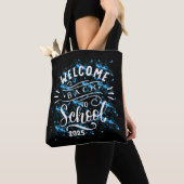 FIRST DAY OF SCHOOL WELCOME BACK TO SCHOOL 2025 TOTE BAG (Dichtbij)