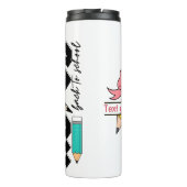 First day of school with options to personalize thermosbeker (Achterkant)