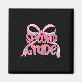 First Day Of Second Grade Floral Bundle For Teache Magneet (Voorkant)