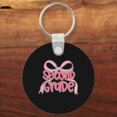 First Day Of Second Grade Floral Bundle For Teache Sleutelhanger (Voorkant)