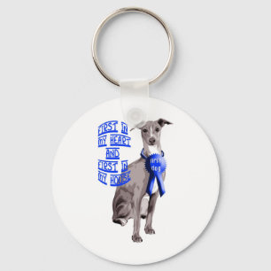 First Dog Italiaanse Greyhound Sleutelhanger
