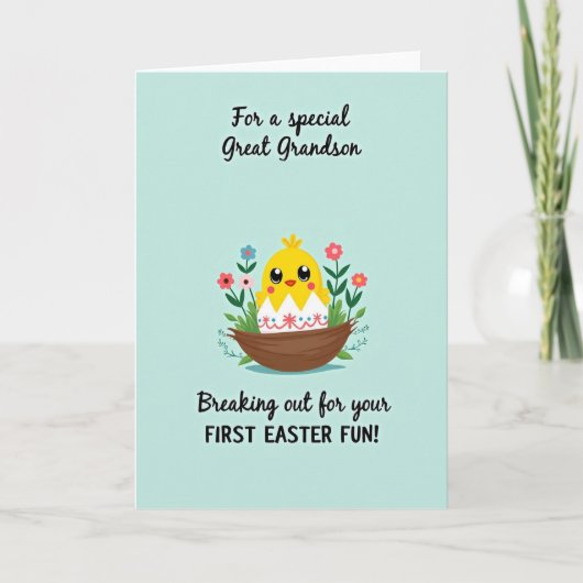 First Easter Fun Special Card Kaart (Voorkant)