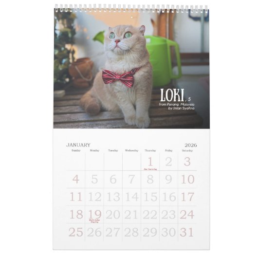 First Edition 2026 Calendar Kalender (Jan 2026)