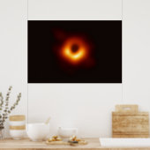First Ever Image of a Black Hole 8K Resolution Poster (Keuken)