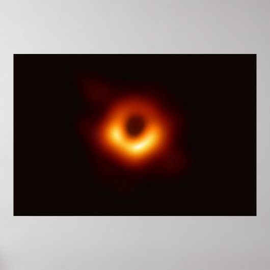 First Ever Image of a Black Hole 8K Resolution Poster (Voorkant)