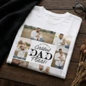First Father’s Day Certified Dad New Dad Photo Tri-Blend Shirt