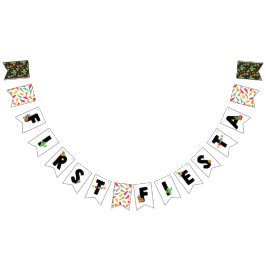 First Fiesta Birthday Bunting Banner
