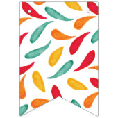 First Fiesta Birthday Bunting Banner (Tweede vlag)