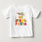 First Fiesta Boy Birthday Tshirt (Voorkant)