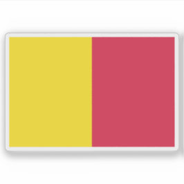 First flag of Andorra (1806–1866) Sticker