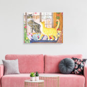 First Footing Canvas Afdruk (Insitu (Woonkamer))