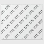 First Gangsta Rap Cadeaupapier (Vlak)