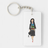 First-generation Latina Graduate Keychain (Voorkant)