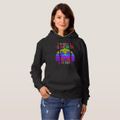 First grade class teacher on vacation teacher hoodie (Voorkant volledig)