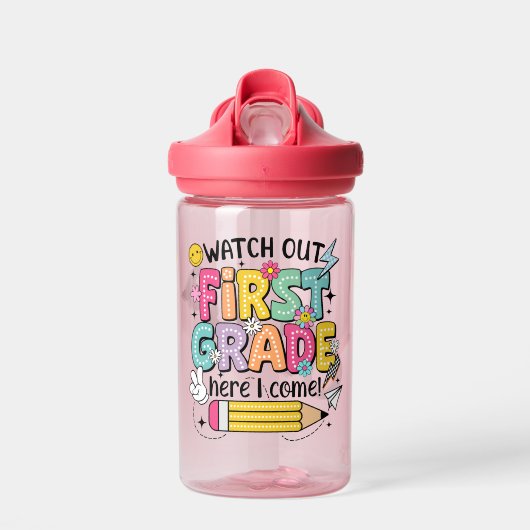 First Grade Flair: Ready to Shine! Waterfles (Voorkant)