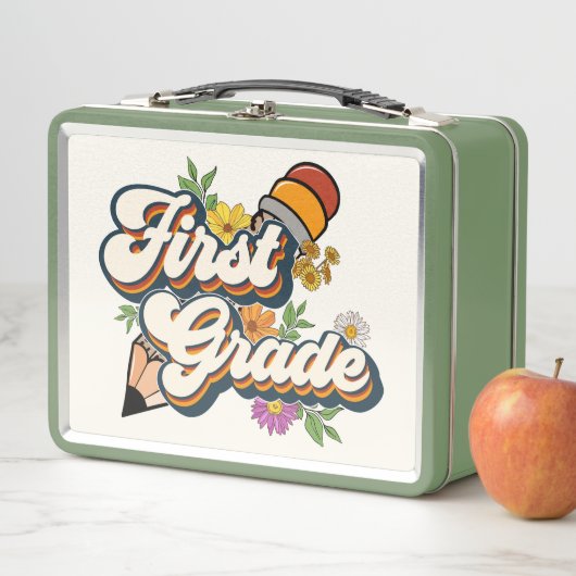 First Grade Flowers and Pencil (In situ)