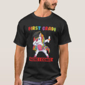 First Grade Here I Come First Grade Graduation T-shirt (Voorkant)