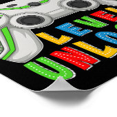 First Grade Level Unlocked Ck To School Gamer Boys Poster (Hoek)