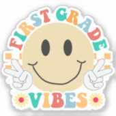 First Grade Student Sticker (Voorkant)