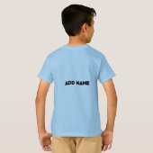 First Grade Student T-shirt (Achterkant volledig)