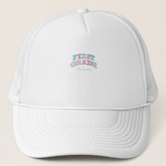 First Grade Teacher Mr Johnson Custom School Class Trucker Pet