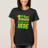 First Grader Teacher Teaching  Teachers Day Graphi T-shirt (Voorkant)