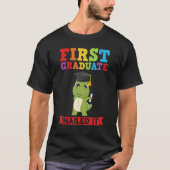 first graduate nailed it first grade graduation t-shirt (Voorkant)