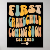 First Granhild Coming Soon 2026 Baby Announcement  Poster (Voorkant)